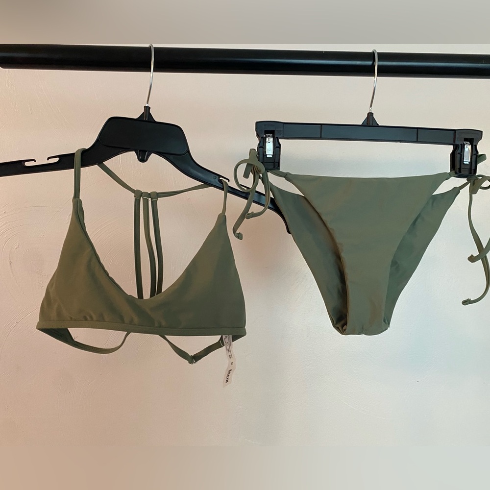 SHEIN Army Green Bikini